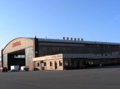 Central Flying service at Adams Field in Little Rock.