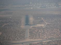 A little runway at El Paso International.