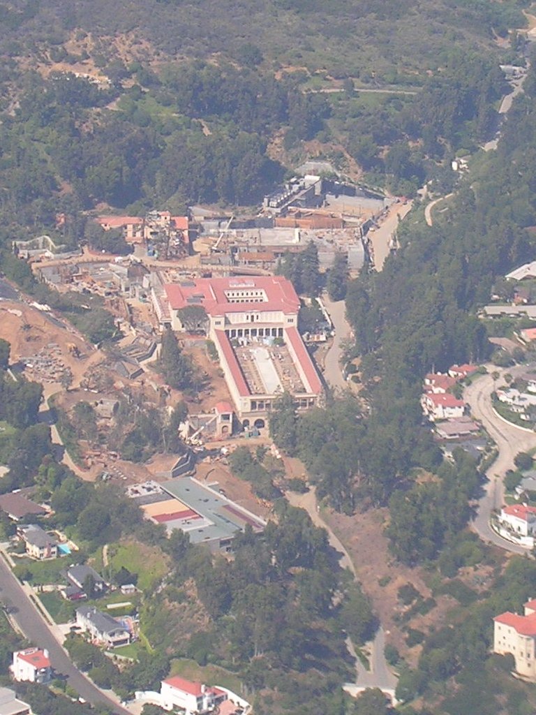 The old Getty Museum in Malibu