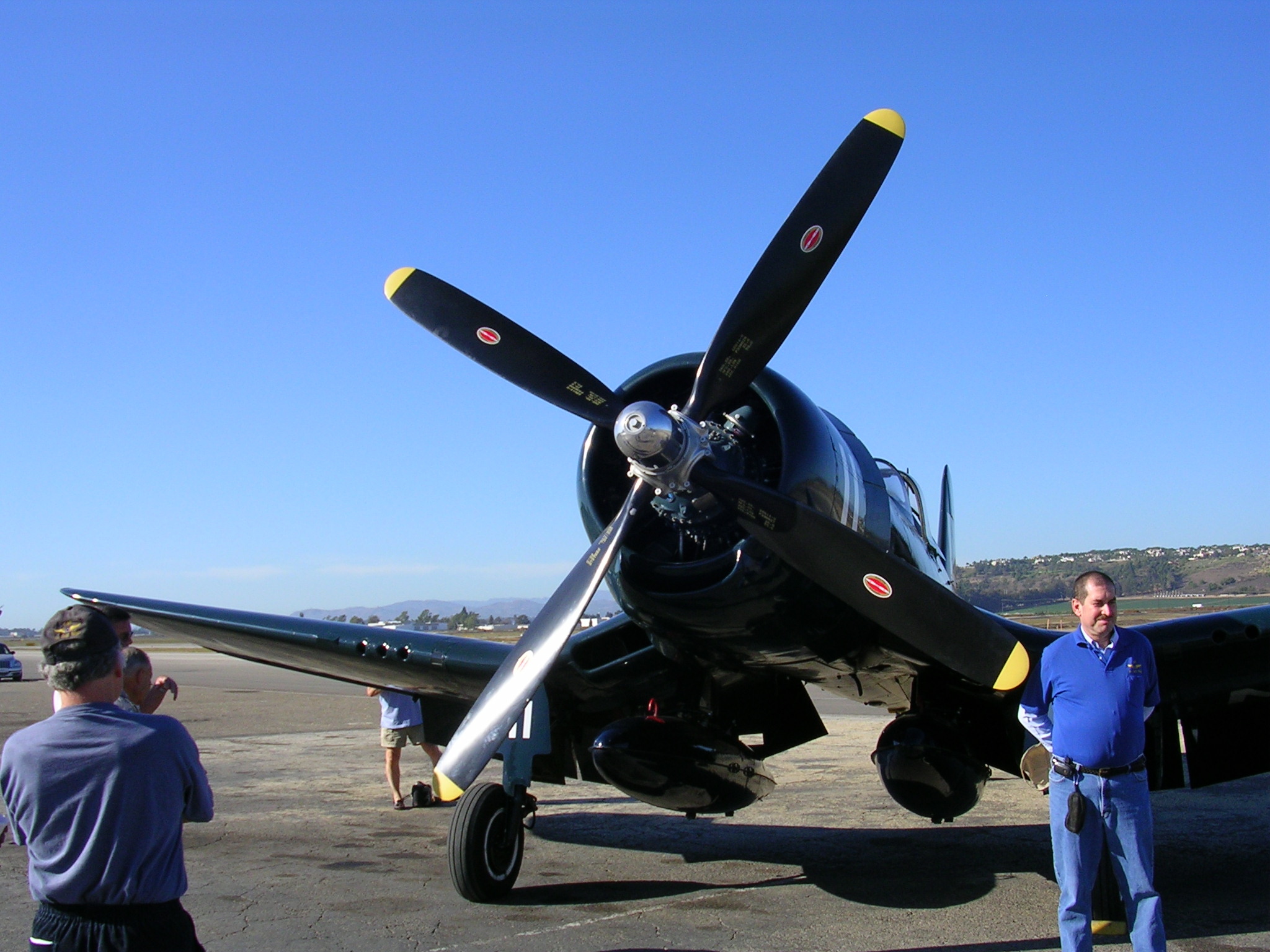 Our Commemorative Air Force guide and the Corsair