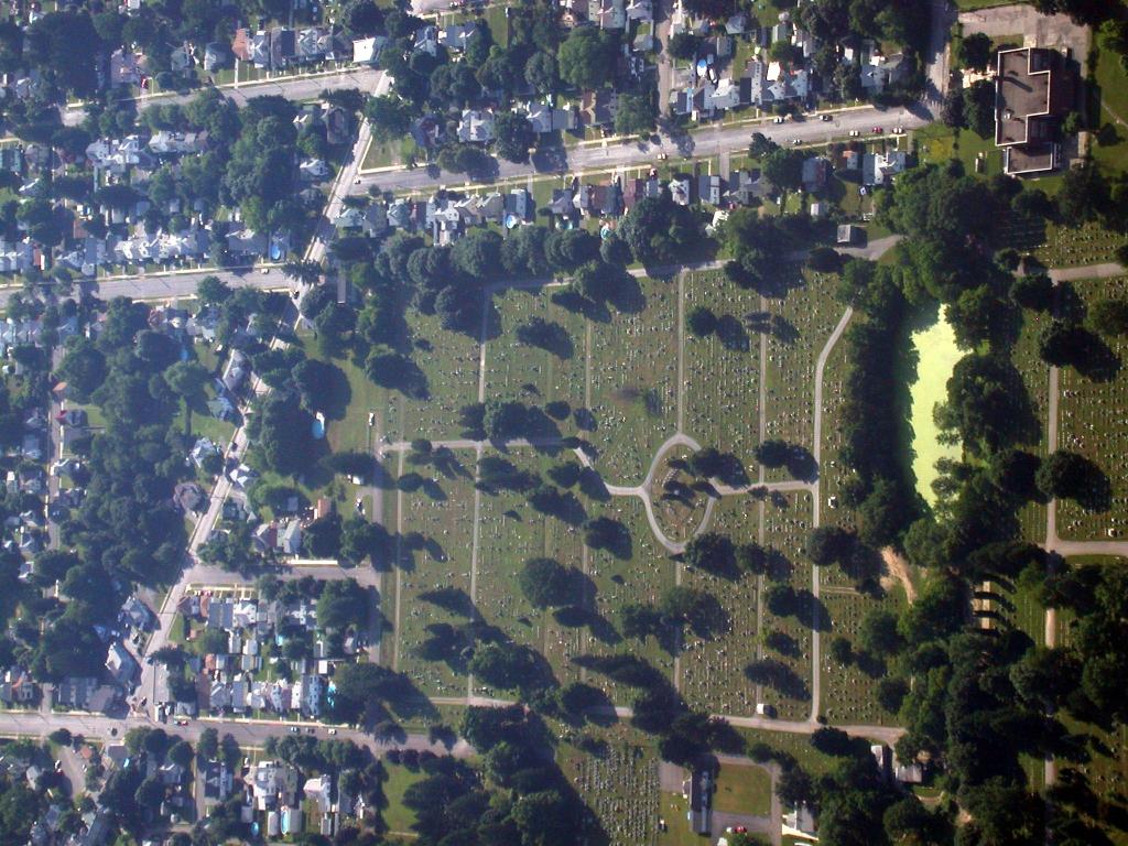 The cemetary on the South Side