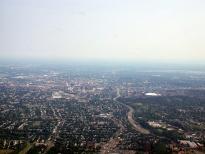 Arriving over Syracuse