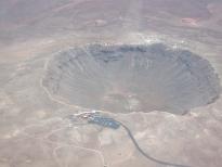 I love the meteor crater near Winslow, AZ