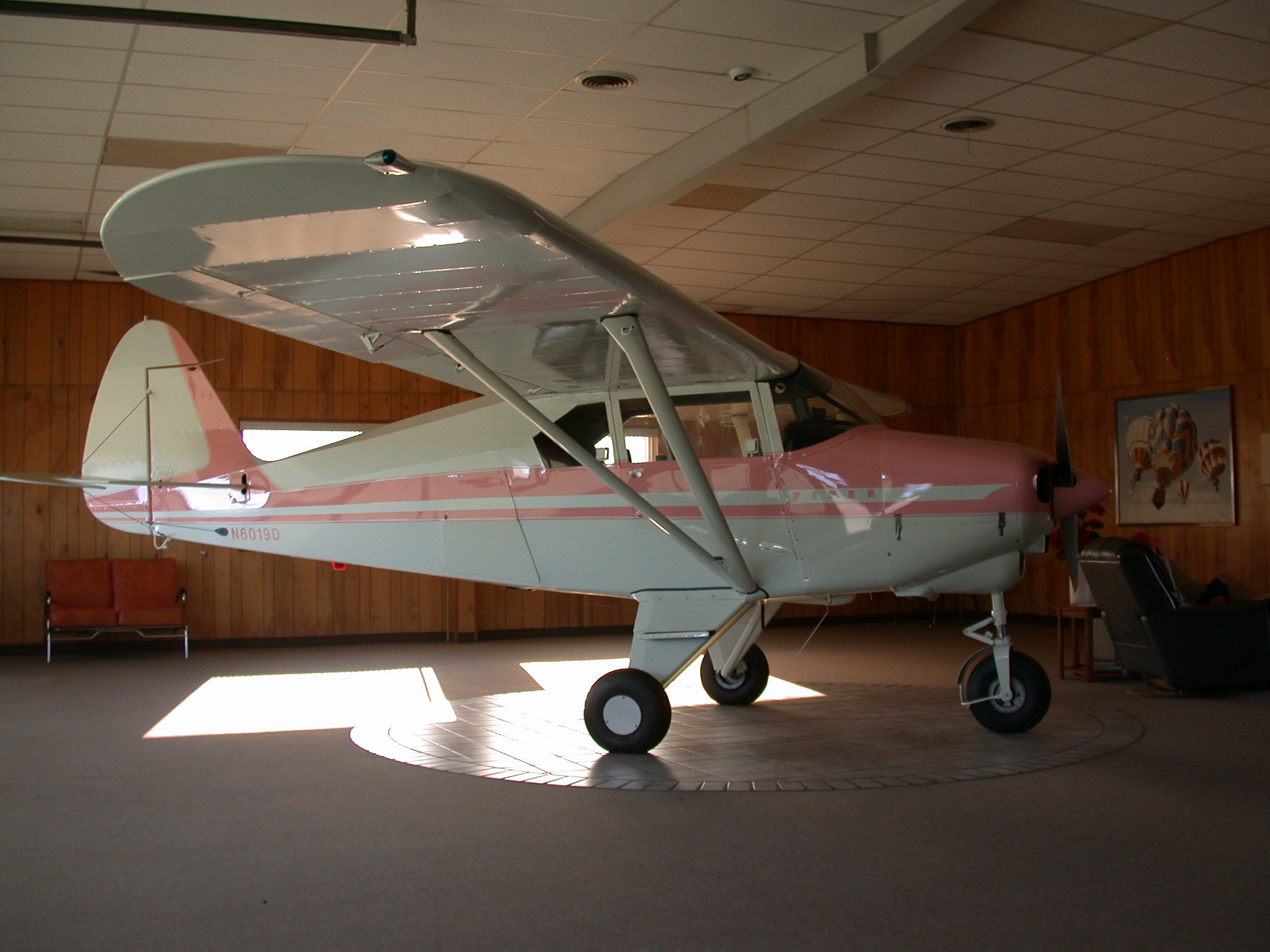 Restored Tri-Pacer at DHT.