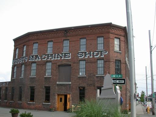 The (mislabeled) wine store in Watkins Glen