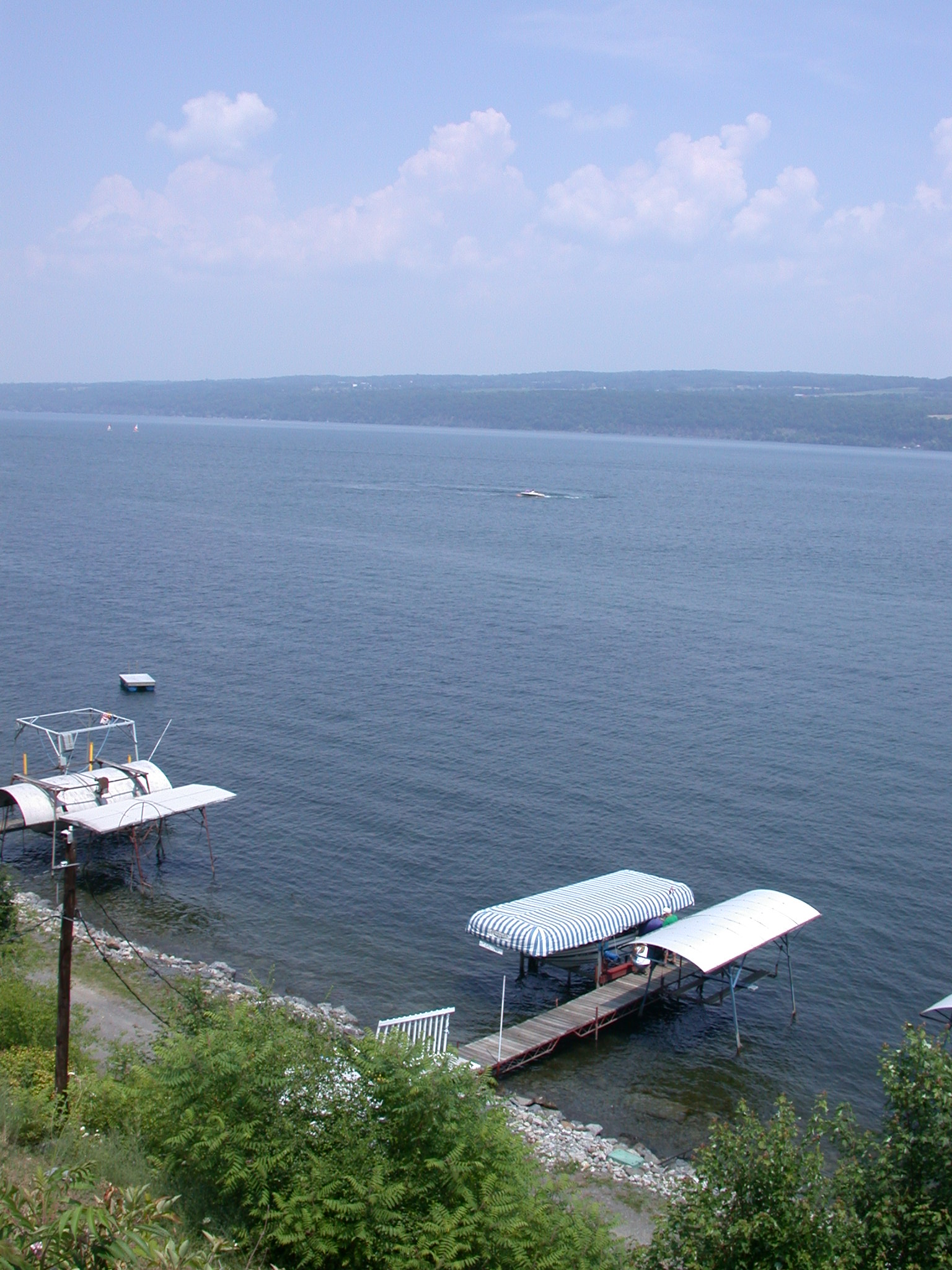 Seneca Lake boat dock