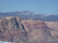 The mountains west of Vegas